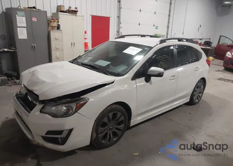 2016 Subaru Impreza 2.0I Sport Premium from USA, damaged, VIN JF1GPAP63G9244537